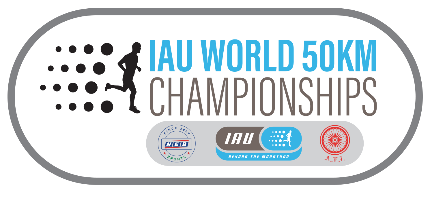2025 new delhi india 50 km championship logo small